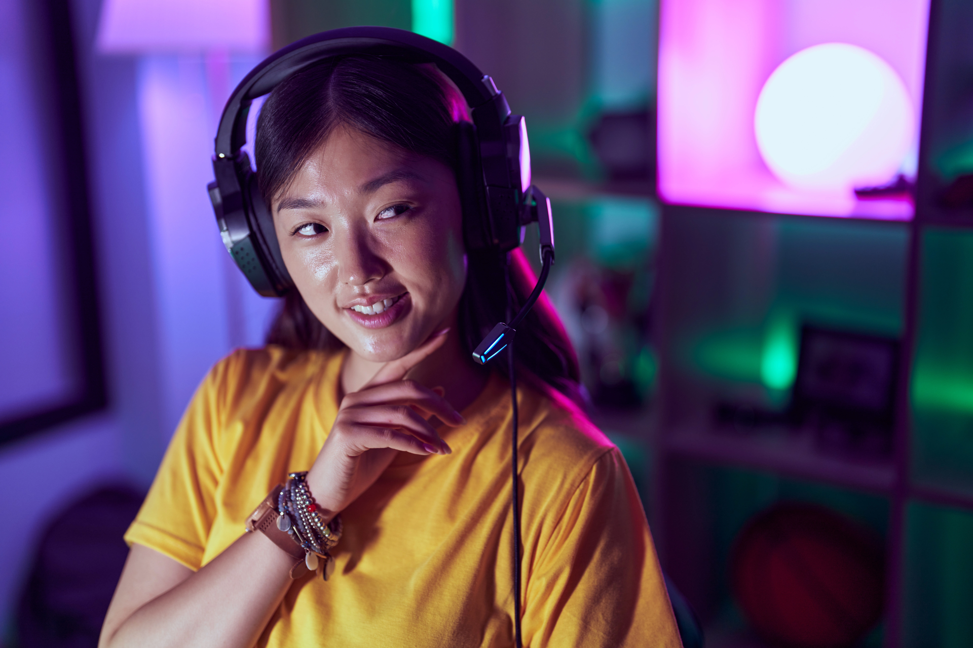 femme - stream- jeux réconfortants